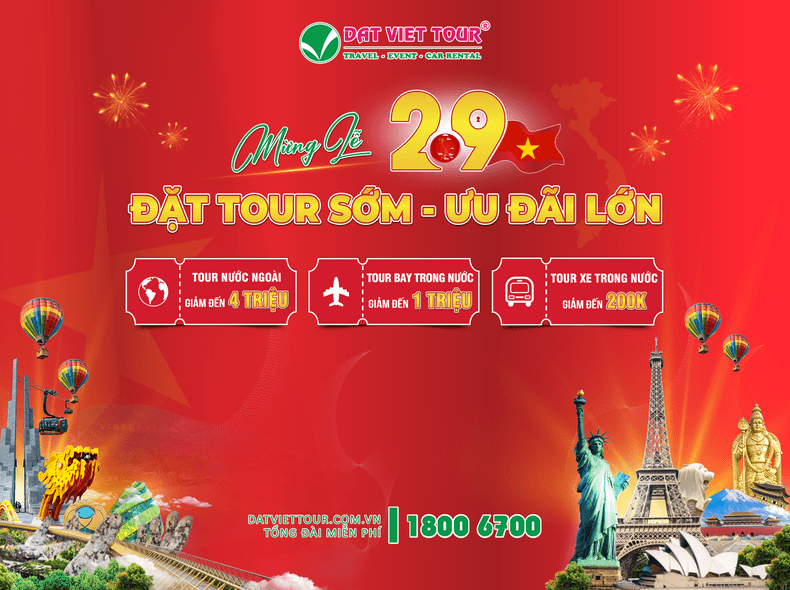 Du lịch lễ 2/9
