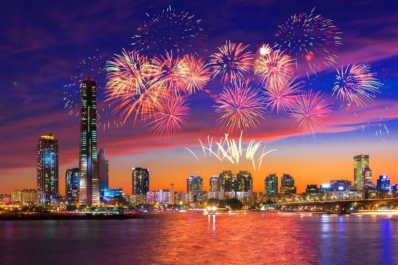 Lễ hội pháo hoa quốc tế Seoul (ảnh: sưu tầm)