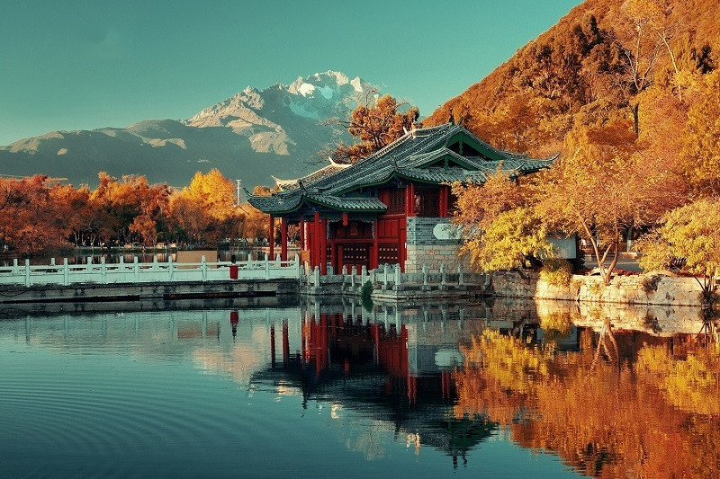 Cảnh sắc Lệ Giang đầy xinh đẹp Cảnh sắc Lệ Giang đầy xinh đẹp