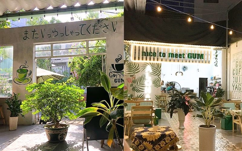 Không gian được decor bởi cây xanh thoáng mát Không gian được decor bởi cây xanh thoáng mát