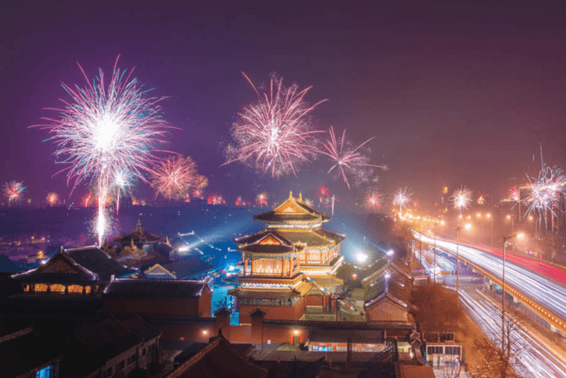 Không khí Tết Bắc Kinh rực rỡ mùa xuân Không khí Tết Bắc Kinh rực rỡ mùa xuân