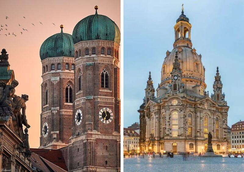 Hai tòa tháp vươn cao, đánh dấu linh hồn lịch sử của thành phố