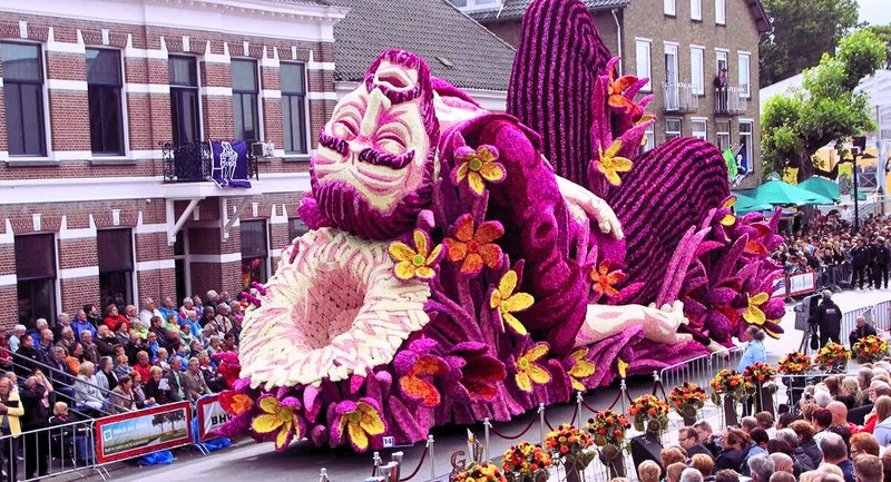 Lễ diễu hành hoa&nbsp;Hà Lan -&nbsp;&nbsp;nơi nghệ thuật, thiên nhiên và niềm tự hào quốc gia hòa làm một