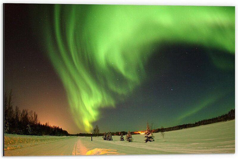 Săn cực quang thành phố Mạc Hà