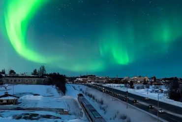 Hiện tượng cực quang ở Mạc Hà, Trung Quốc