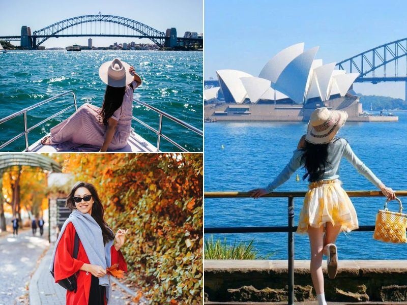 Phong cách thời trang du lịch Úc mùa thu Phong cách thời trang du lịch Úc mùa thu