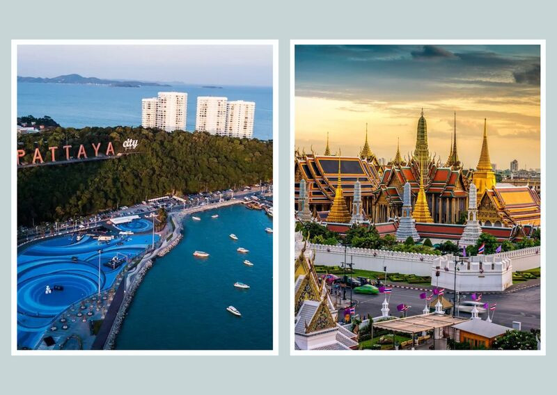 Bangkok - Pattaya 2 địa điểm hot nhất Thái Lan