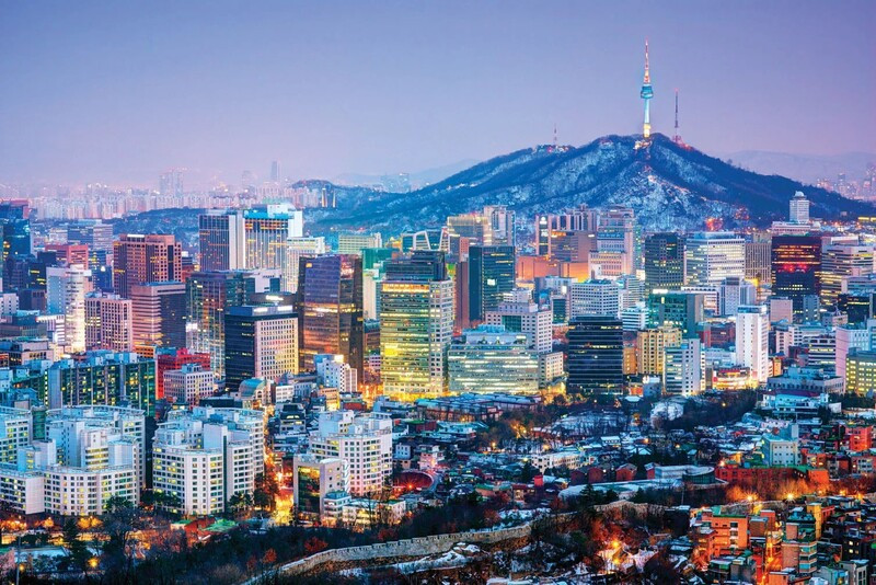 Thủ đô Seoul sầm uất, sôi động về đêm