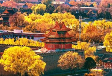 Sắc thu Trung Quốc đẹp như một bức tranh thiên nhiên